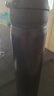 膳魔师（THERMOS）保温杯500ml男女士儿童水杯子伴手礼生日礼物JNL-502黑色 实拍图