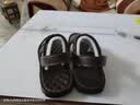 【真牛皮】头层牛皮凉鞋按摩底男夏季男士凉拖鞋男休闲沙滩鞋 【1884】棕色 40 实拍图
