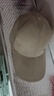 棒球帽鸭舌帽女帽子户外太阳帽遮阳休闲男士防晒加长夏季 M标卡其 均码 56 实拍图
