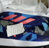 adidas adizero RC 4超轻缓震训练备赛体测薄底竞训跑鞋阿迪达斯   深蓝/浅蓝/粉   46 实拍图
