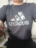 阿迪达斯（adidas）短袖t恤男士夏季跑步健身运动衣快干衣透气男装T恤  黑白 2XL 实拍图