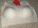 浪莎无痕内衣女夏季薄款细肩带大胸显小胸聚拢百搭吊带背心无钢圈文胸 实拍图