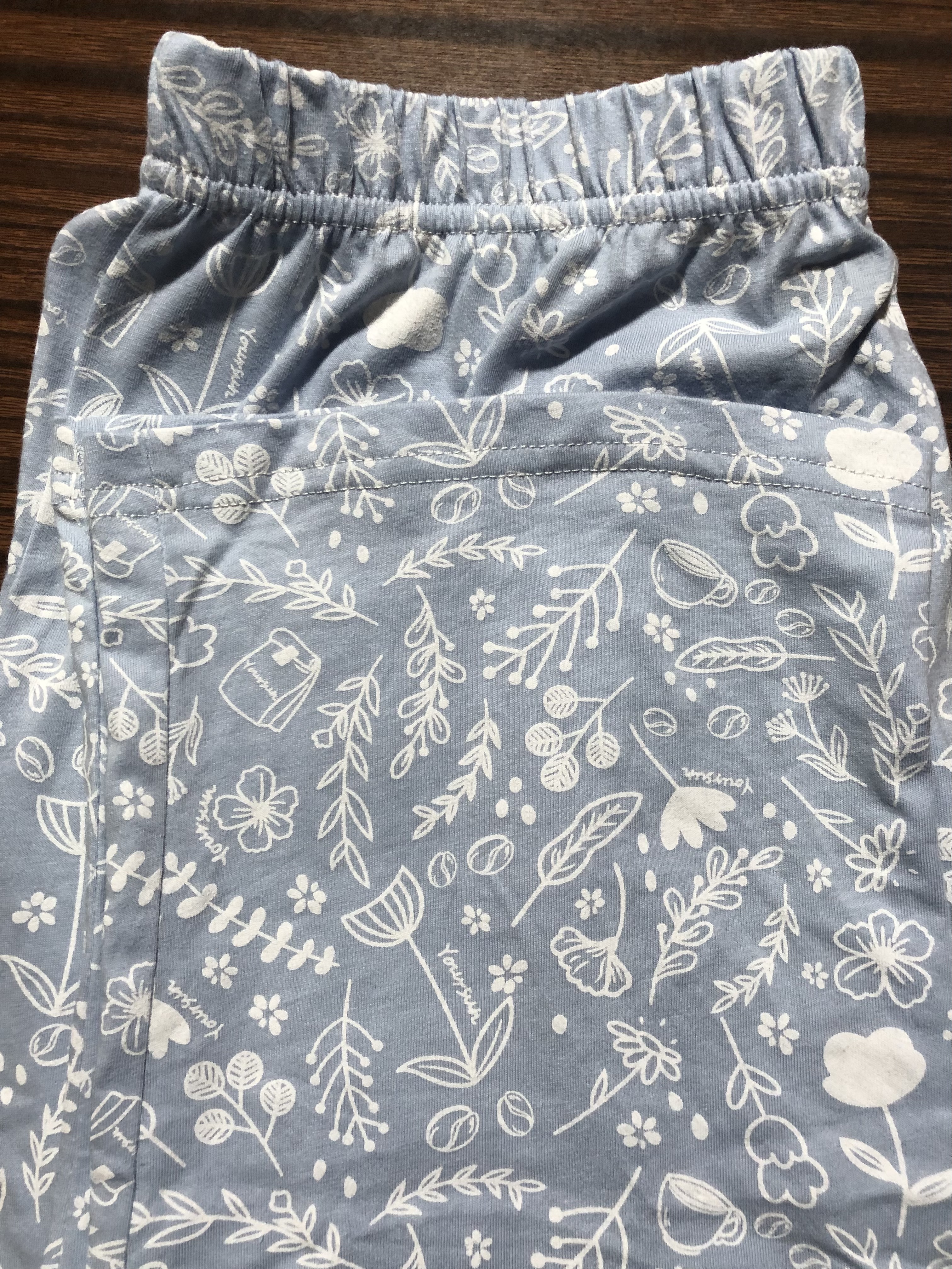 宜而爽【100%全棉一等品】家居裤女士睡裤长裤可外穿宽松休闲睡衣纯棉 实拍图