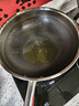 康巴赫炒锅不粘锅316L不锈钢炒菜锅32cm蜂窝平底煎炒锅电磁炉燃气灶通用 实拍图