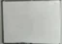 AUCS双面白板写字板挂墙60*45cm磁性办公会议室教学教室培训班白班板挂式磁吸可擦大黑板公司展板 实拍图