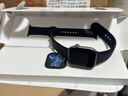 Apple/苹果 Watch S11 智能手表GPS款46毫米深空灰色铝金属表壳黑色运动型表带M/L MEVP4CH/B 实拍图