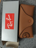 雷朋（RayBan）女款复古猫眼时尚太阳镜优雅高级修颜墨镜0RB4171F爱丽卡限定礼物 实拍图