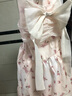 FOX.G吊带连衣裙女士新品夏天女装2025年夏季新款少女感小个子纯欲裙子 飞飞袖大蝴蝶结公主裙 S 【建议95斤以内】 实拍图
