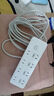 【京东快递】家用智能排插USB插座板办公宿舍使用插线板电源多功能开关插排接线板插板 14孔【4插位 2.8米】 实拍图