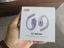 JVC【99周年纪念款】HJ-ME20A 敲击控制耳挂式蓝牙耳机 无线开放运动跑步通话降噪超长续航 云梦紫 实拍图