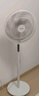 美的（Midea）【加大网罩】七叶轻音柔风电风扇/家用省电落地扇/小型台式电扇/广角摇头大风力宿舍风扇 SAE35CA1 实拍图