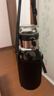【送杯套】大容量加厚玻璃杯子便携杯茶水分离带杯套泡茶水杯 透明 1000ml吨吨桶 1只装 实拍图