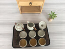 汝窑功夫茶具套装新款喝茶家用泡茶陶瓷盖碗茶壶茶杯子套装无茶盘 汝窑功夫茶具9件套【无茶盘】 实拍图