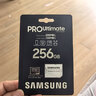 三星（SAMSUNG）256GB TF(MicroSD)存储卡 超高速PRO深蓝卡 4K超高清 适用游戏机无人机 读速200MB/s写速130MB/s 实拍图