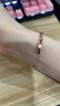 丹尼尔惠灵顿（DanielWellington）[马思纯同款]dw手镯女 闪耀星辰玫瑰金小号开口手镯情侣款DW531 实拍图