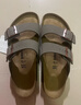 BIRKENSTOCK勃肯德国进口男女款经典舒适软木Arizona双扣拖鞋 灰色窄版151213 36 实拍图