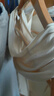 欧迪芬女士内裤女纯棉7A抗菌无痕裸感桑蚕丝底档透气女生中腰三角裤 实拍图