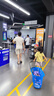 迪卡侬（DECATHLON）儿童硬壳四码可调节轮滑鞋初学者防崴脚溜冰鞋耐磨舒适轮滑鞋 梦幻独角兽 29 -32码(脚长18.5-20cm) 实拍图