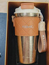 特美刻（TOMIC）纯钛保温杯办公咖啡杯朱炳仁铜联名便捷车载水杯高档礼品礼物 实拍图