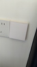 Aqara绿米联创无线开关D1单键 随意贴 已接入米家APP/苹果HomeKit 白色 实拍图
