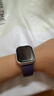 Apple/苹果 Watch S11 智能手表GPS款42毫米银色铝金属表壳雾紫色运动型表带S/M MEUT4CH/B 实拍图
