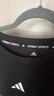 阿迪达斯（adidas）速干透气运动短袖男女同款情侣健身跑步训练T恤 黑/白 2XL 实拍图