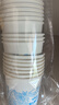 优奥一次性纸杯210ml*1000只印花加厚水杯环保整箱装家用办公商务杯子 实拍图