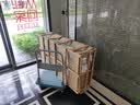 海尔蜂窝铝洗衣机柜台盆一体阳台柜带搓衣板滚筒伴侣洗衣池H4901 蜂窝铝左盆(右盆联系客服) 120cm 实拍图