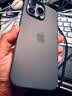 Apple/苹果 iPhone 16 Pro Max硅胶手机壳-岩灰色 磁吸保护壳苹果手机壳全包旗舰店原装 实拍图