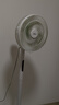 美的（Midea）【幸运草安睡1S】一级能效直流变频声控电风扇家用遥控卧室静音落地扇台式桌面抗菌大风力转页扇 实拍图
