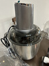 九阳（Joyoung）【重磅新品】多功能电动不锈钢双驱匀切刀粗中细可调智能辅食机绞馅机3L大容量家用绞肉机LA767(D) 实拍图