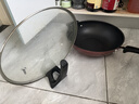美的（Midea）不粘锅炒锅优钛炒锅平底煎炒锅32cm可立盖仿生荷叶不粘燃磁通用 实拍图