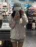 迪卡侬户外防晒衣女皮肤衣夏季防晒服连帽风衣外套运动薄款轻薄防紫外线 男款沉稳灰（女士可选小1~2码） L 实拍图