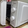 美的（Midea）【价保618】微波炉经典双旋钮家用小型20L平板式易清洁便捷高效速热杀菌除味随机发货2026新款M202 实拍图