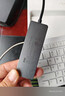 联想（Lenovo）USB3.0金属分线器扩展坞高速4口集线器HUB拓展坞笔记本电脑一拖多转换器转接头扩展器Type-C供电 实拍图