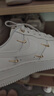 耐克NIKE女空军一号AF1 运动鞋FV3654-111帆白36 实拍图