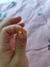 周六福足金999四叶草黄金耳钉女耳饰生日礼物计价AA096009一对约0.73g 实拍图