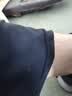 花花公子【冰丝速干】男士夏薄款运动裤宽松大码直筒弹力休闲长裤 黑色散口+灰色散口 3XL （建议155-170斤） 实拍图