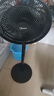 美的（Midea）【超级单品】七叶轻音立式电风扇家用柔风落地扇台式桌面小型风扇大风量节能摇头宿舍电扇 SAF30AB 实拍图