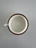 CLITON陶瓷咖啡杯专业大口拉花杯奶泡杯艺术拿铁杯压纹杯泽田杯一杯一碟 实拍图