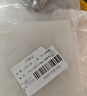 山河工品方形耐磨硅胶垫高块高弹白色耐高温减震垫缓冲耐高温防震板 50×50×20mm（4块） 实拍图