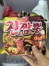 不倒翁王炸组合5连包韩国进口韩式拉面方便面 泡面袋装610g 实拍图