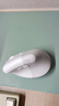罗技（Logitech）Lift人体工学鼠标 垂直鼠标 小手鼠标 无线蓝牙鼠标 3台设备秒切换 带Logi Bolt接收器 白色 实拍图