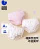 迷你巴拉（minibala）女童内裤宝宝纯棉A类抗菌三角短裤舒适透气【3条装】 实拍图