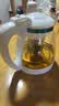 天喜（TIANXI）泡茶壶茶水分离飘逸杯全玻璃烧水壶耐热冲茶器功夫茶具高档泡茶杯 实拍图