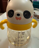 贝亲（Pigeon）熊猫小月龄防呛防漏喝水喝奶ppsu儿童学饮杯 300ml 7月+ 实拍图