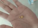 金小貅黄金转运珠女足金999路路通古法珠手链DIY隔珠散珠手链送礼编绳 6mm[古法]0.29-0.31g加厚版 实拍图