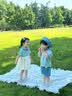 嘟嘟家儿童套装夏季男童T恤短裤两件套女童连衣裙宝宝童装花苞裙夏装潮 蓝色系条纹 100 晒单实拍图