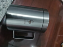 三四钢®316L不锈钢水杯儿童学生口杯水杯304盖食品级泡茶杯防摔马克杯 420ml：双层防烫 实拍图