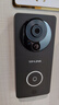 普联（TP-LINK）可视门铃带显示屏智能电子猫眼摄像头家用 400万高清防盗门口监控无线wifi手机远程对讲视频通话 实拍图
